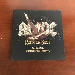 AC/DC Rock or Bust Tourbook - Black and Gold